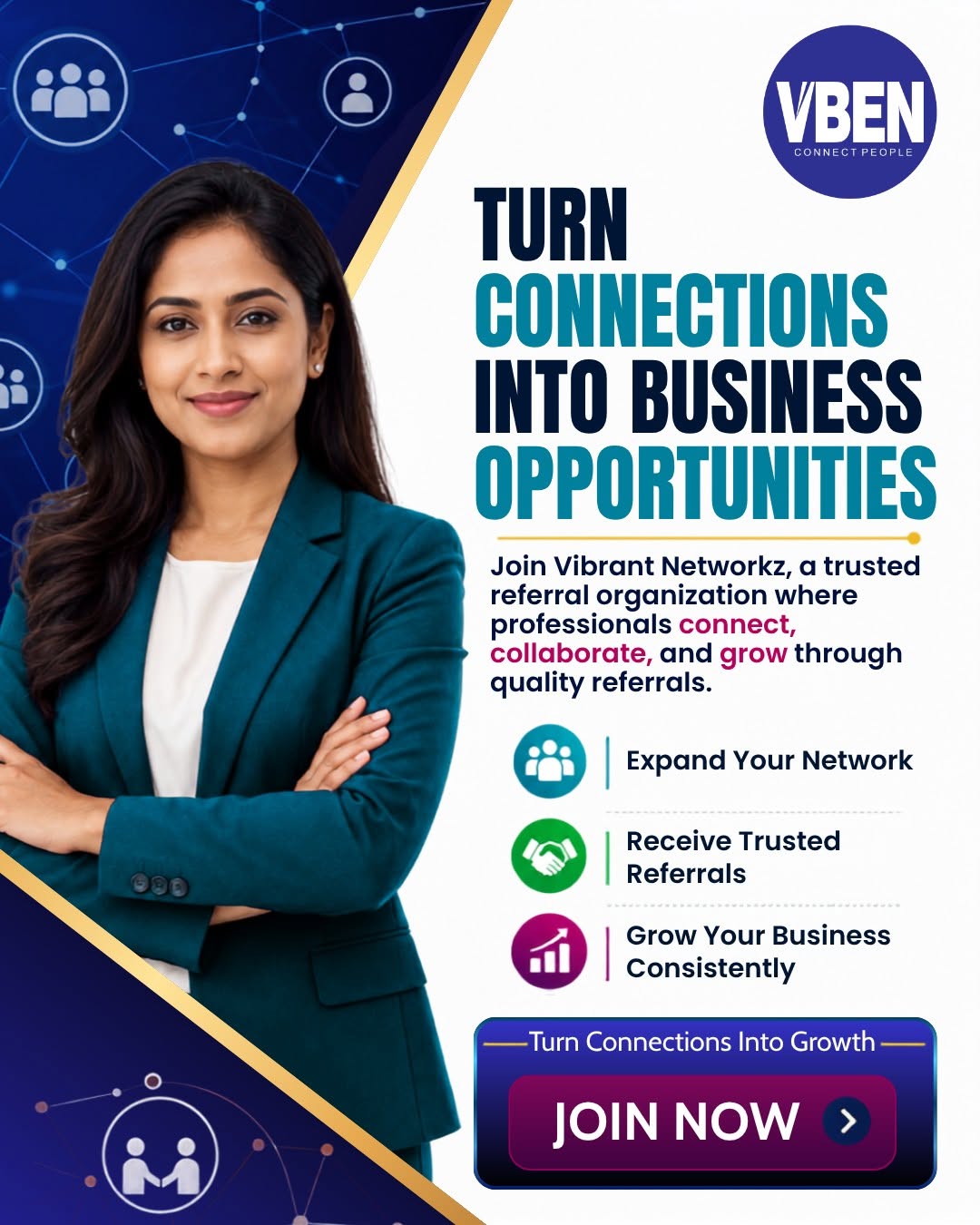 Vibrant Networkz Connect poster 1