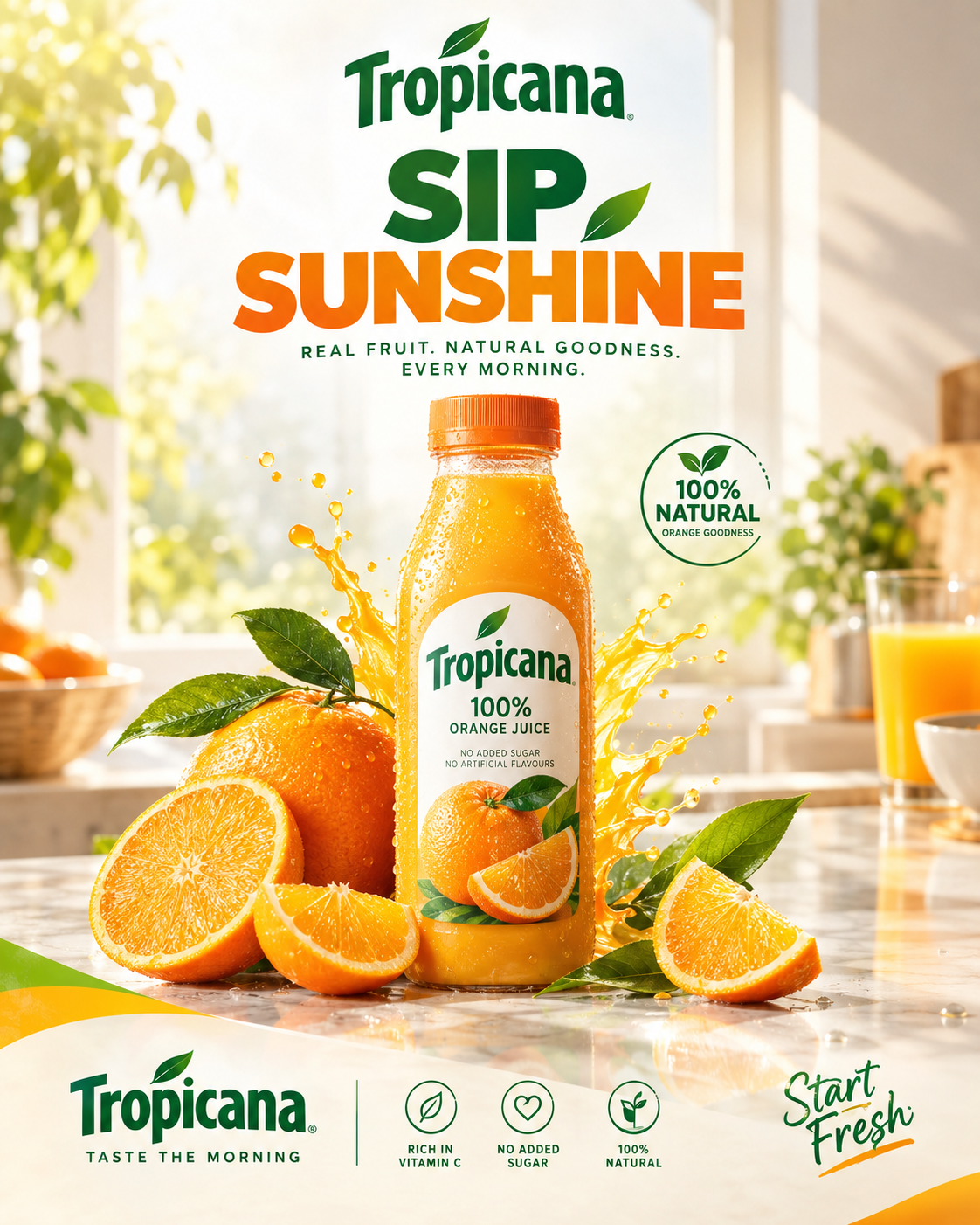 Juice Product-AI-Poster